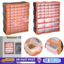 39/60 Multi Drawer Small Parts Storage Cabinet Unit Organiser Garage Tool Box