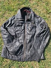 Superdry Distressed Leather
