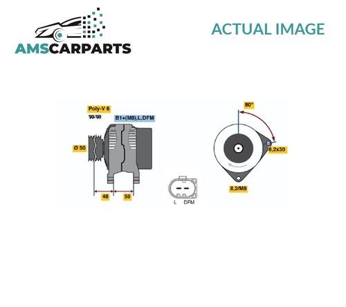Alternator generator 986 045 - 986,