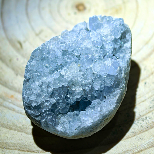 Natural sky blue celestite - sky,