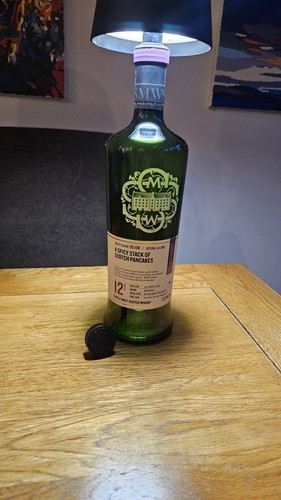 Empty smws whisky bottle - empty,
