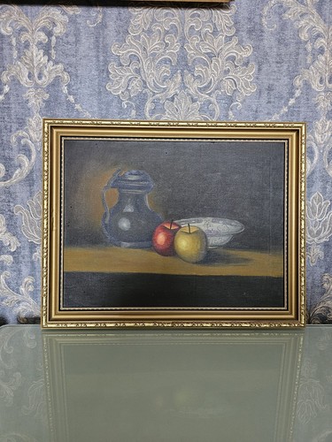Vintage still life - still, oil