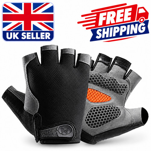 Half finger cycling gloves - half,