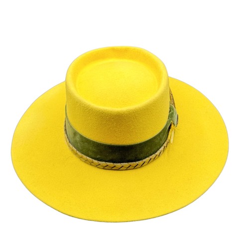 Sol pork pie - boater, hat