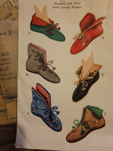 Original vintage slippers for - original,