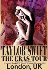 Taylor Swift Eras Tour Poster