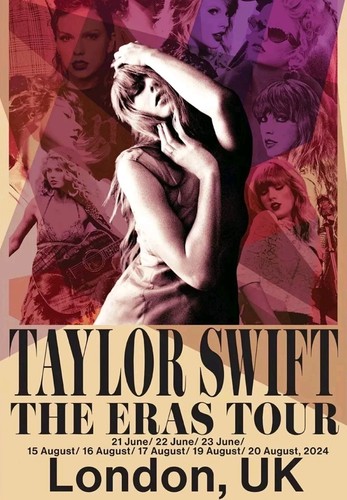 Taylor swift eras tour - swift, poster