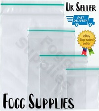 100 GRIP SEAL BAGS Resealable