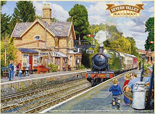 Severn valley railway station - severn,