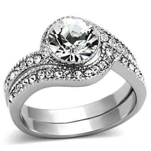 Ladies ring set engagement