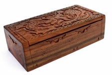 Dragon Trinket Box Hand Carved