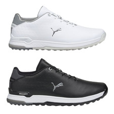 Puma Spikeless Golf Shoes, PROADAPT ALPHACAT, Leather, Black or White, NEW