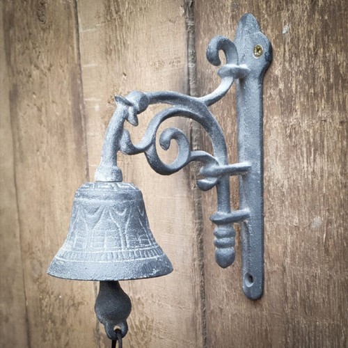 Cast iron bell grey - iron,