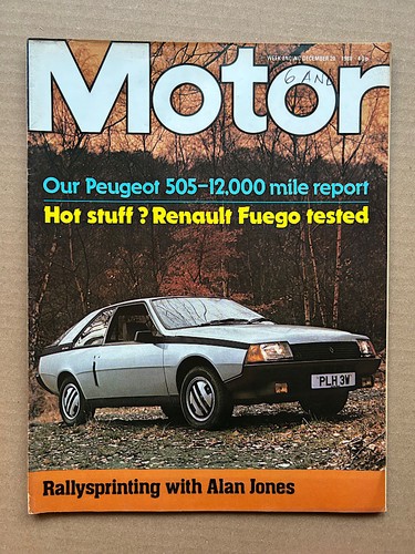 Renault fuego motor - renault,
