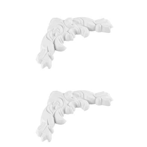 White pvc carved - white, furniture