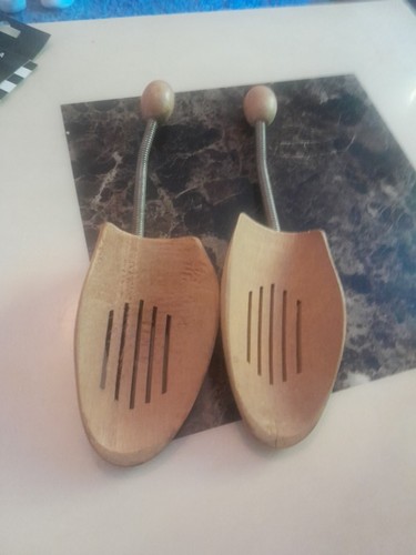 Wooden shoe trees unisex - wooden,