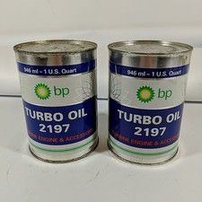 2x BP Turbo Oil 2197 946ml 1