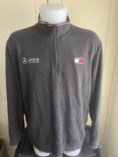 MERCEDES AMG PETRONAS F1 TEAM FACTORY ISSUE 1/4 ZIP FLEECE MENS XL 2024 SEASON
