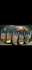Freddy Krueger Custom Made Glove, Movie Prop Replica - 6 glove bundle
