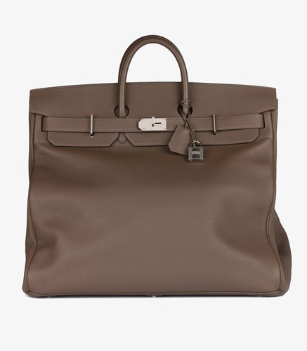 Hermès taupe togo leather - taupe,