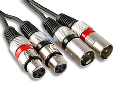 1.2m PROFESSIONAL TWIN XLR