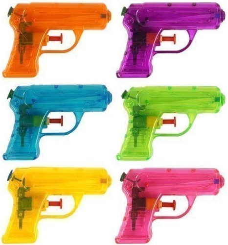 Water guns playing - water,