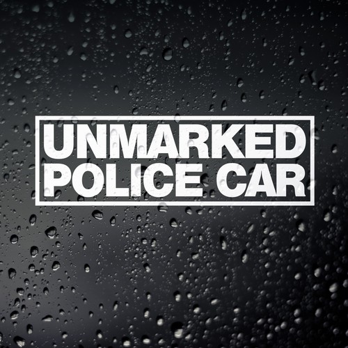 Unmarked police car - unmarked, funny