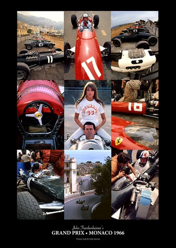 Grand prix monaco 1966 poster - prix,