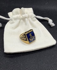 Vintage Style Masonic Ring