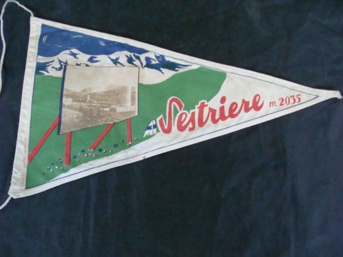 Sestriere flag motorcycle