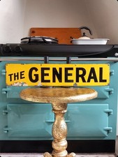 Very Rare 'THE GENERAL' ENAMEL