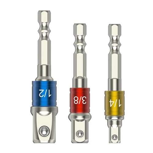 Socket bits adapter set - bits, hex