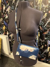 Cath Kidston Clouds Zip Around Travel Wallet.