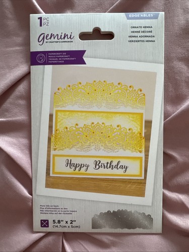 Ornate henna edgeables gemini - ornate,