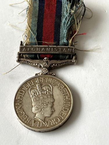 Genuine afghanistan medal - afghanistan, to