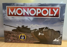 The Tank Museum Monopoly Fully Complete VGC - With Top Trumps!