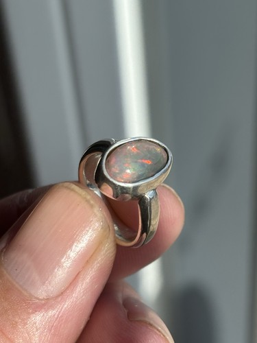 Ethiopian opal 925 sterling - ethiopian,