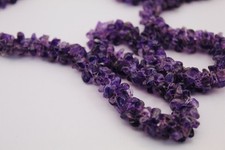 Tanzanite Threaded Rope Necklace - 24 Inches In Length