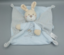 Simba Toys Blue Bunny Baby Comforter Soother Blanket Blankie Snuggle Soft Toy