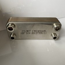 Ferroli Optimax 25C 16 Plate DHW Plate Heat Exchanger 39812300 - Compatible Part