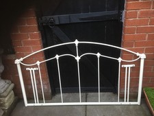 Laura Ashley Off White Metal Headboard. Double Size Warrington WA5 8QN