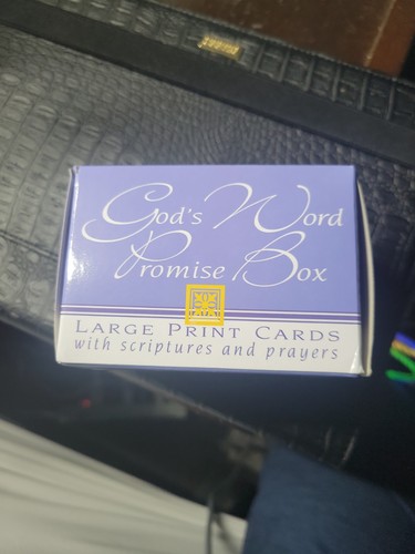 God word promise box - word,