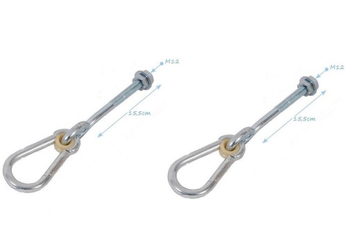 Swing hook am12 - 2, wooden