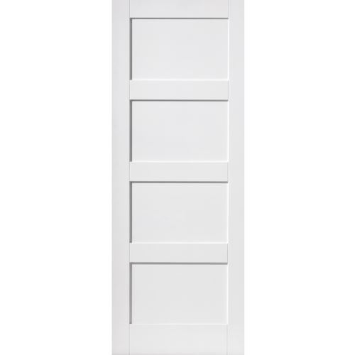 Internal door white shaker - white,