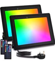 Aigostar LED Floodlight Outdoor 50W 5000LM Colour Changing Flood Light SINGLE