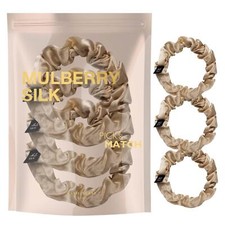 Mulberry Silk Hair Scrunchies