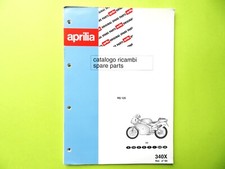 APRILIA RS125 DEALER PARTS CATALOGUE - 1998 / 1999