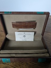 Design Philipp Leather Faux Book Jewellery Box Made In Sweden Circa 1980.