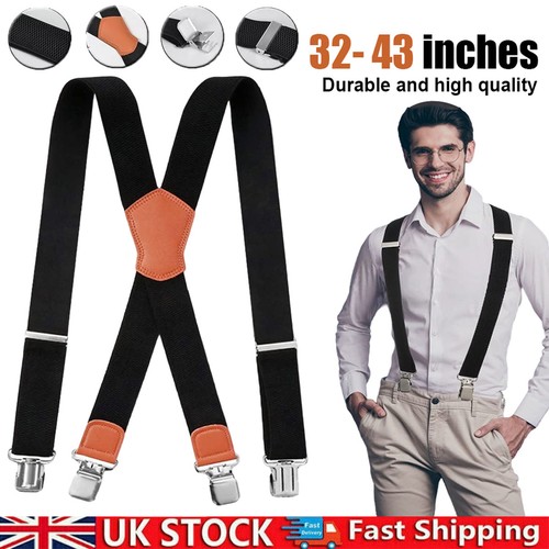 Men adjustable suspenders - men's,