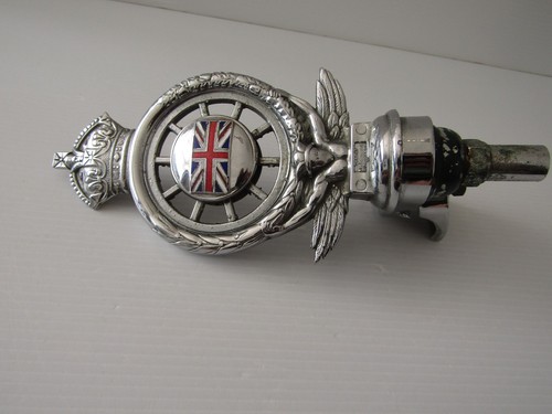 Vintage car mascot badge - car,